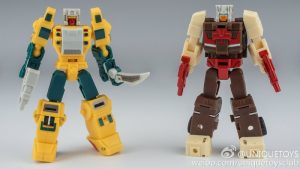 Unique Toys Heads On In To Legends Class Figure Arena With Unofficial Weirdwolf & Chromedome 05__scaled_800